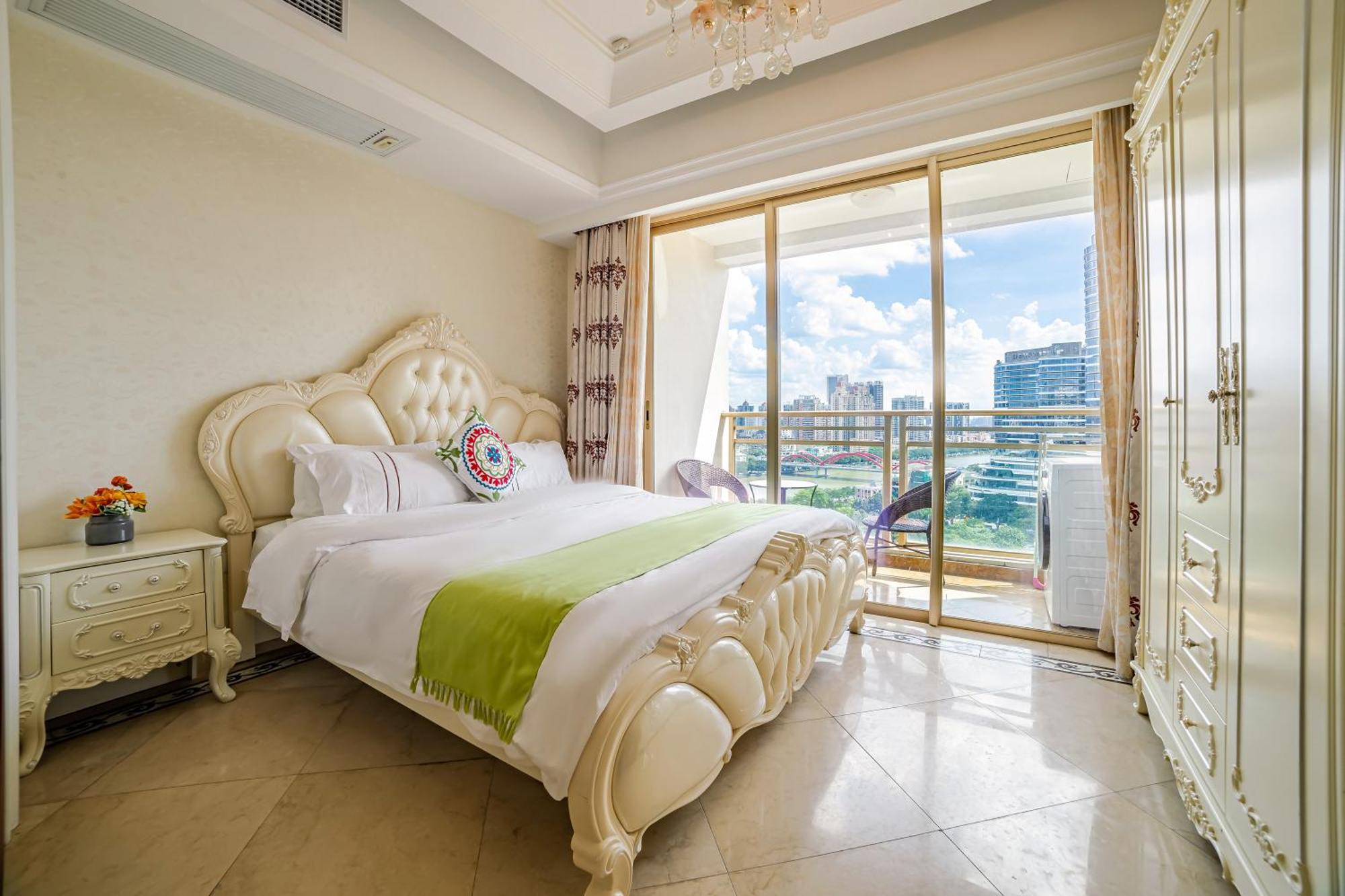 Waifiden Guangzhou Haizhu Square Wanyi Apartment Eksteriør bilde