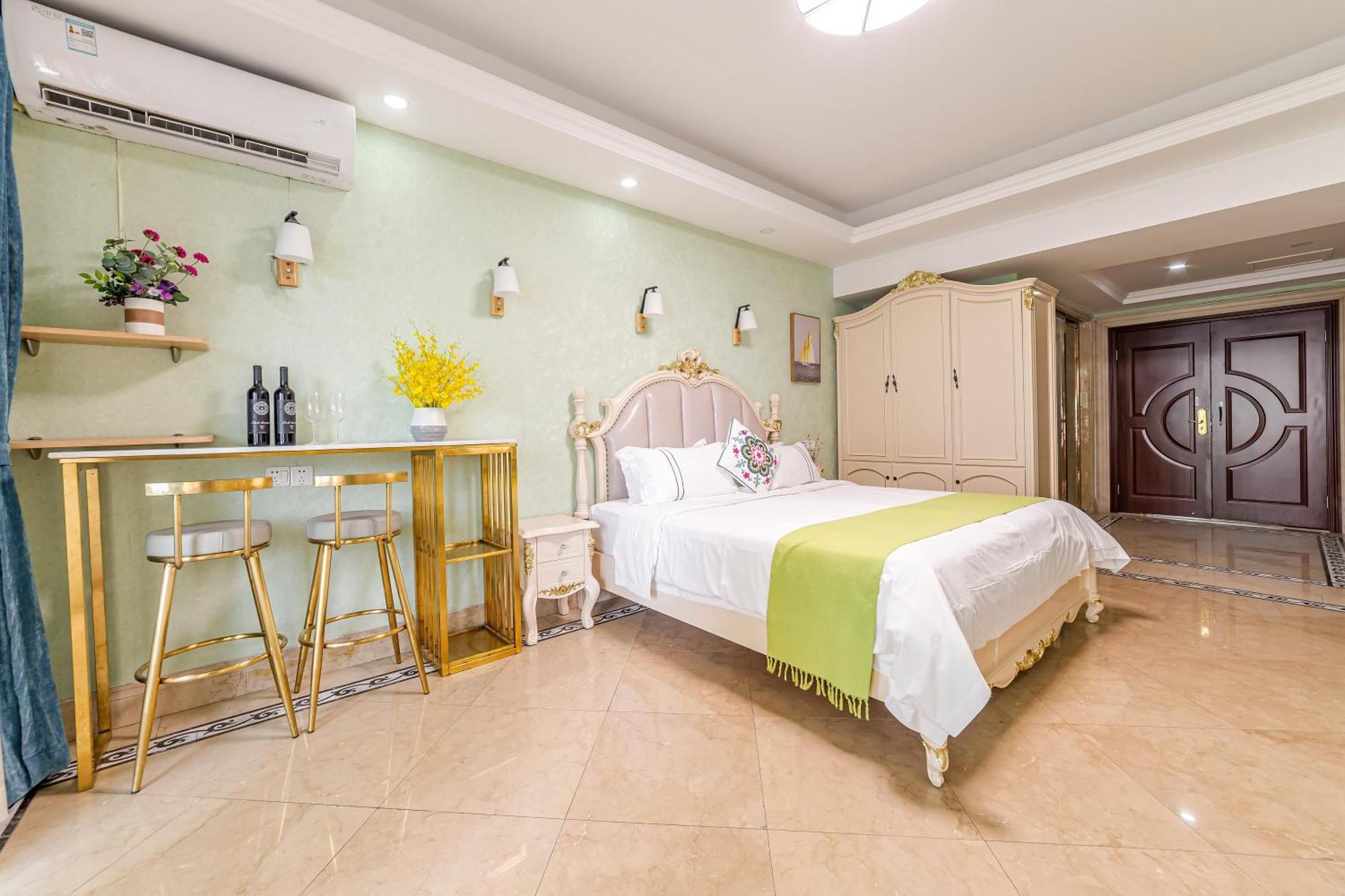 Waifiden Guangzhou Haizhu Square Wanyi Apartment Eksteriør bilde