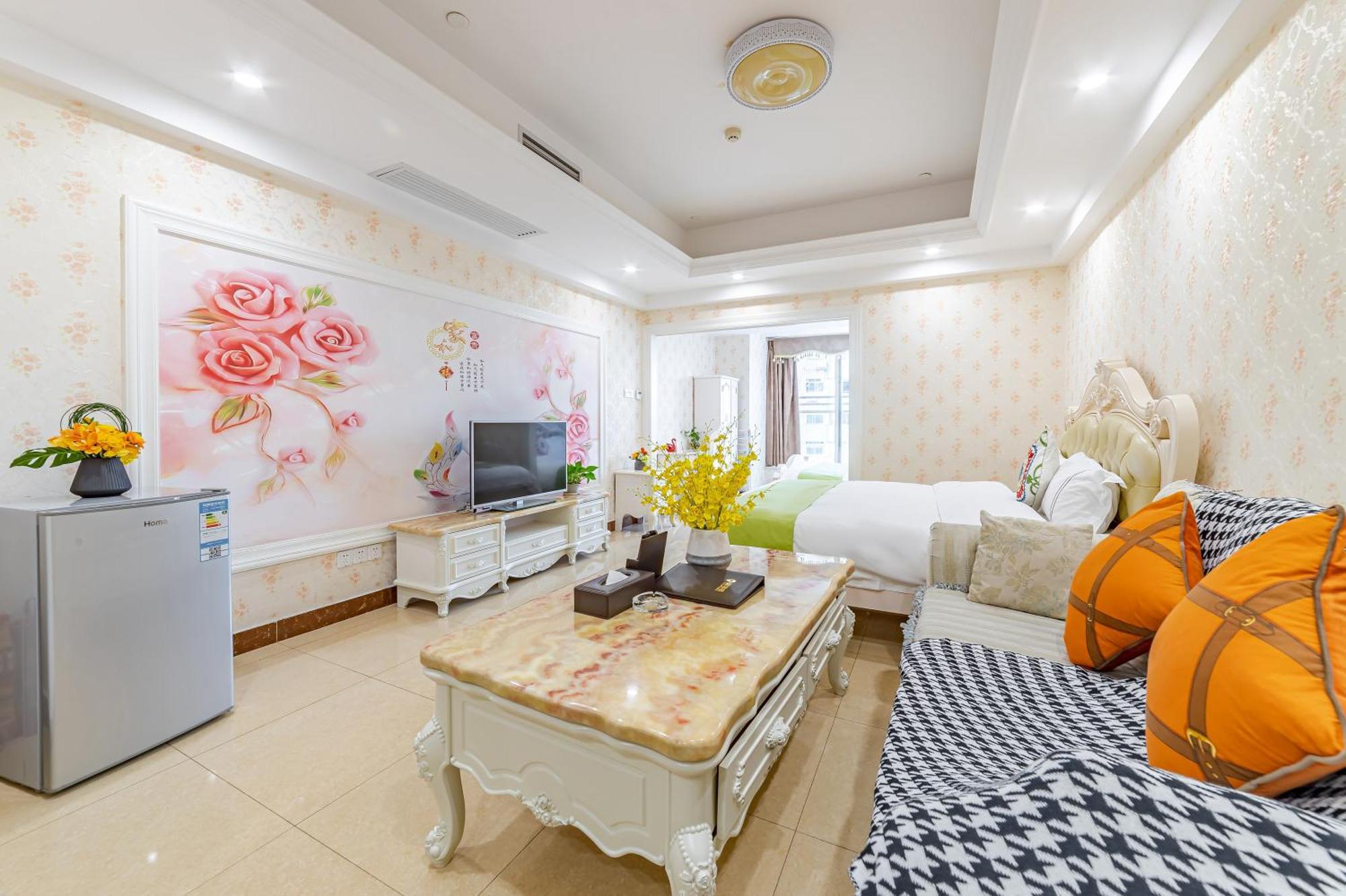 Waifiden Guangzhou Haizhu Square Wanyi Apartment Eksteriør bilde