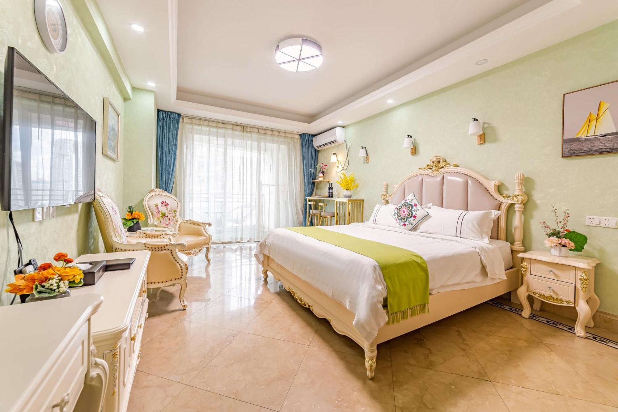 Waifiden Guangzhou Haizhu Square Wanyi Apartment Eksteriør bilde
