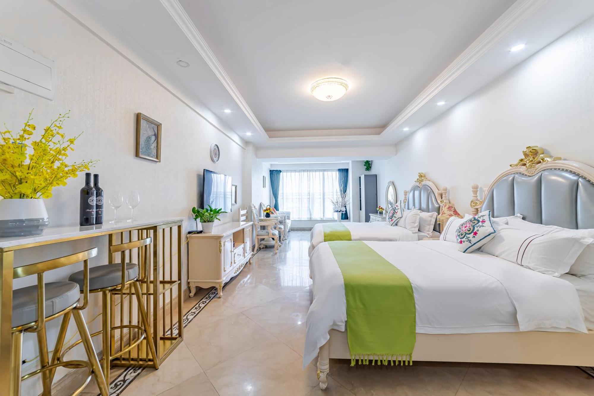 Waifiden Guangzhou Haizhu Square Wanyi Apartment Eksteriør bilde