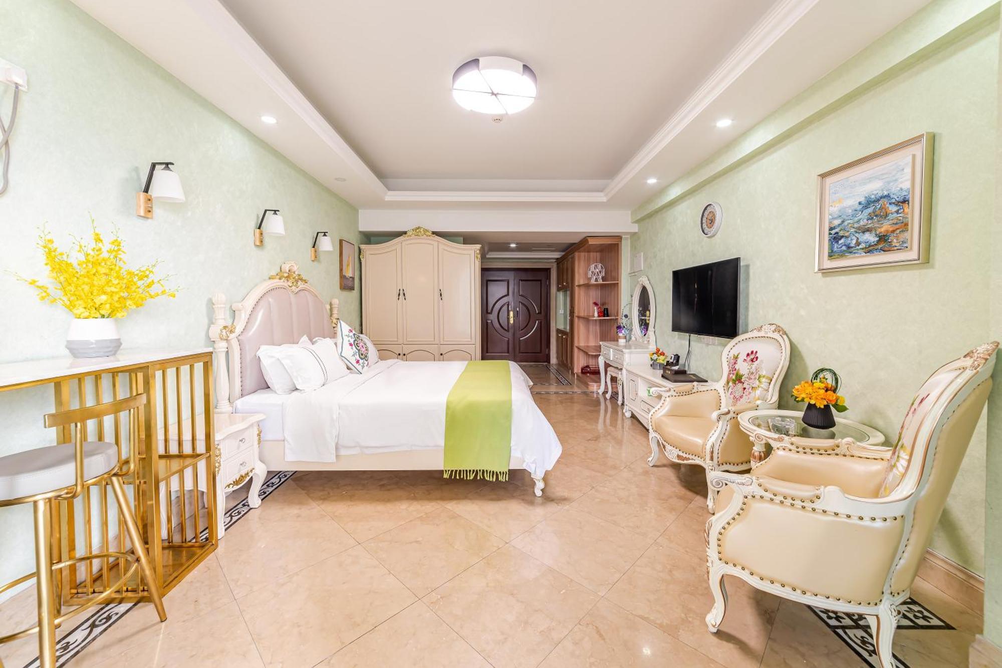 Waifiden Guangzhou Haizhu Square Wanyi Apartment Eksteriør bilde