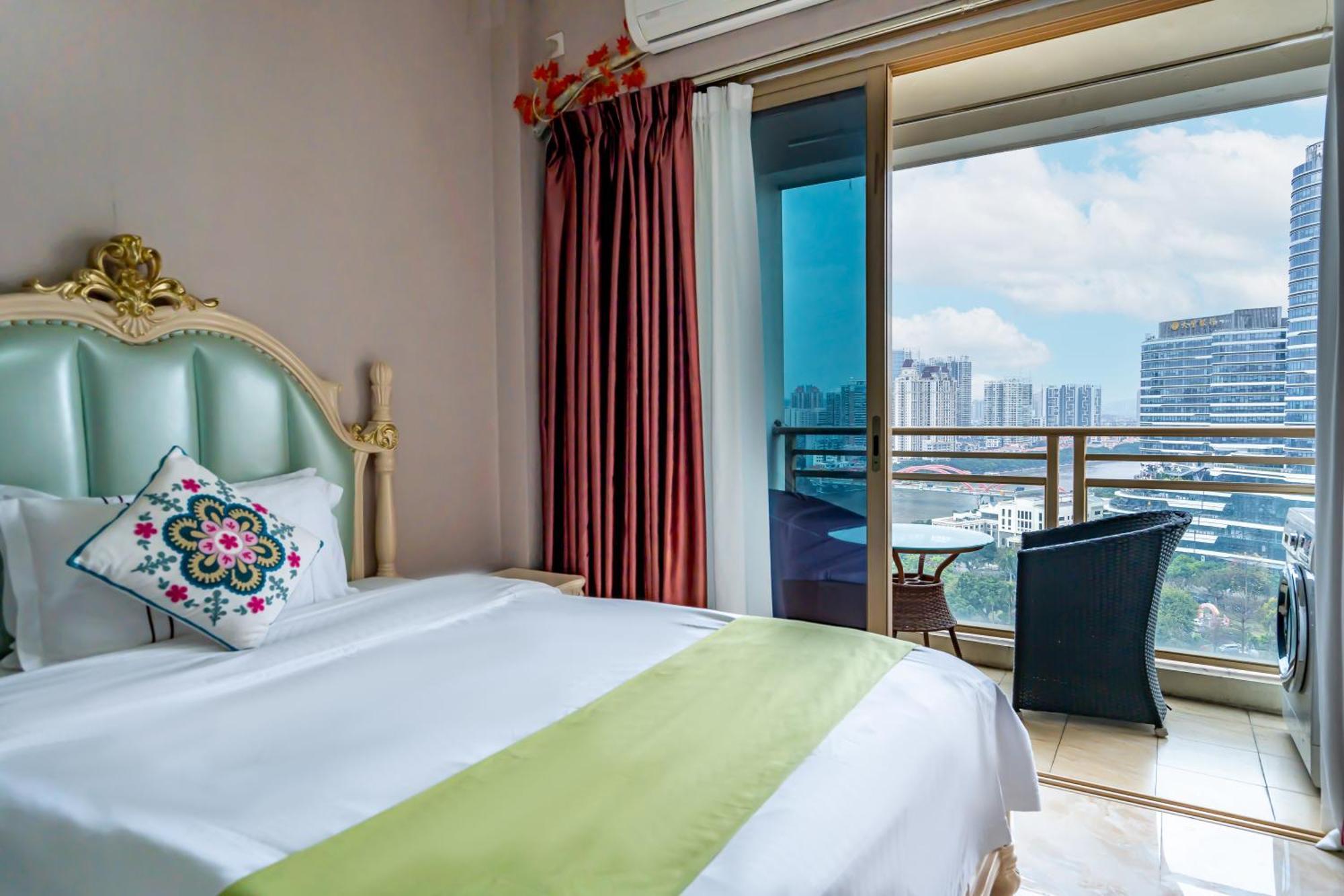Waifiden Guangzhou Haizhu Square Wanyi Apartment Eksteriør bilde