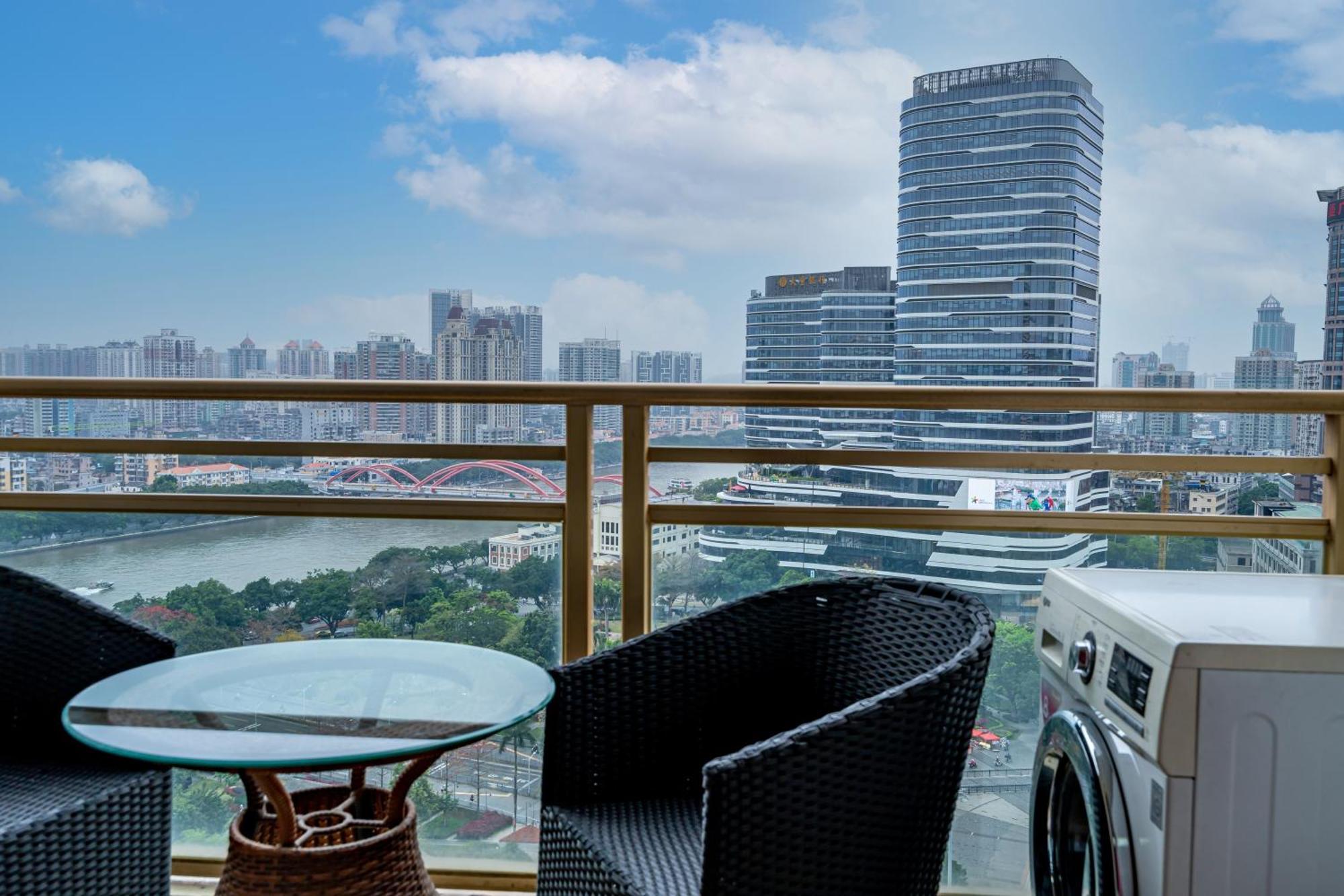 Waifiden Guangzhou Haizhu Square Wanyi Apartment Eksteriør bilde
