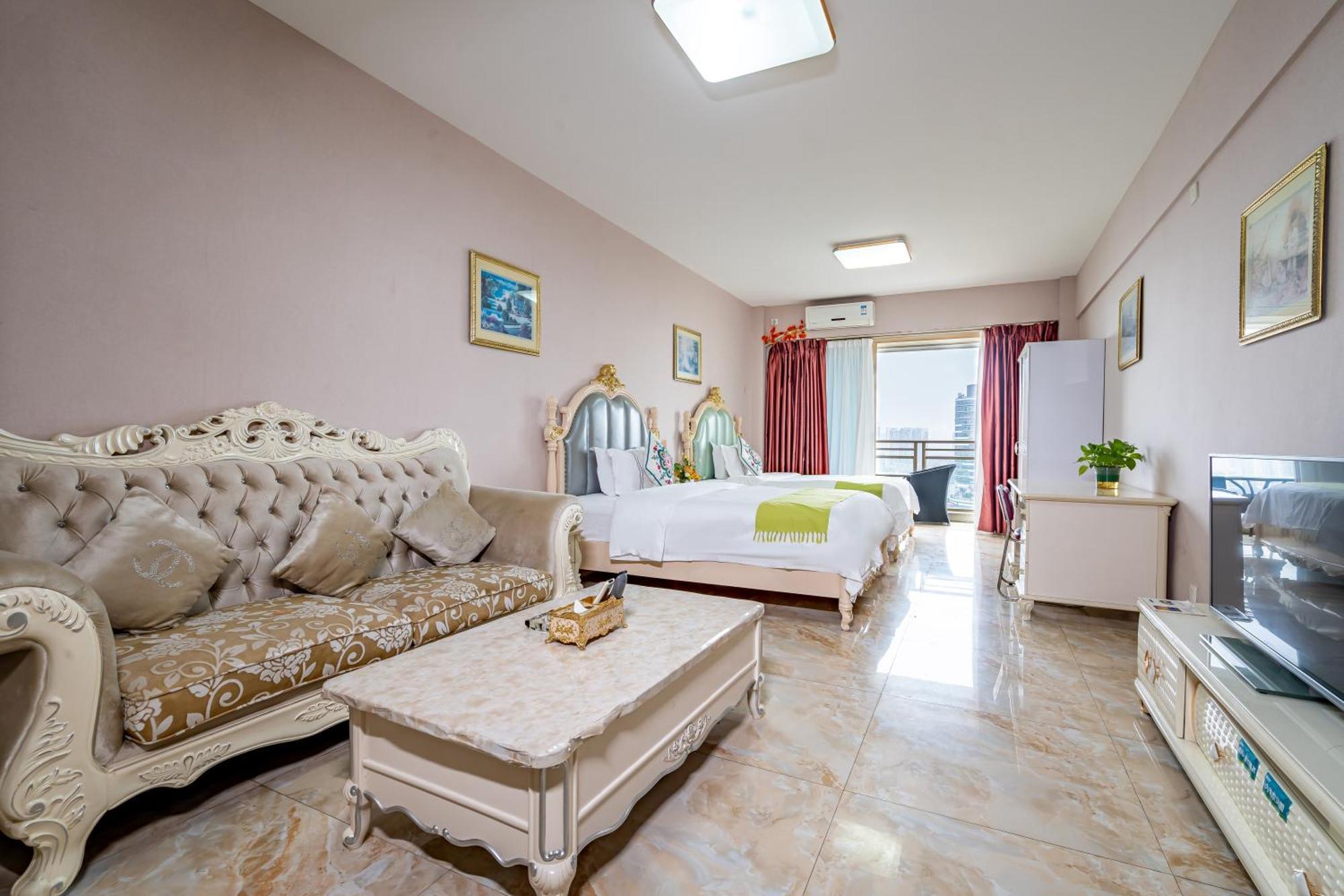 Waifiden Guangzhou Haizhu Square Wanyi Apartment Eksteriør bilde