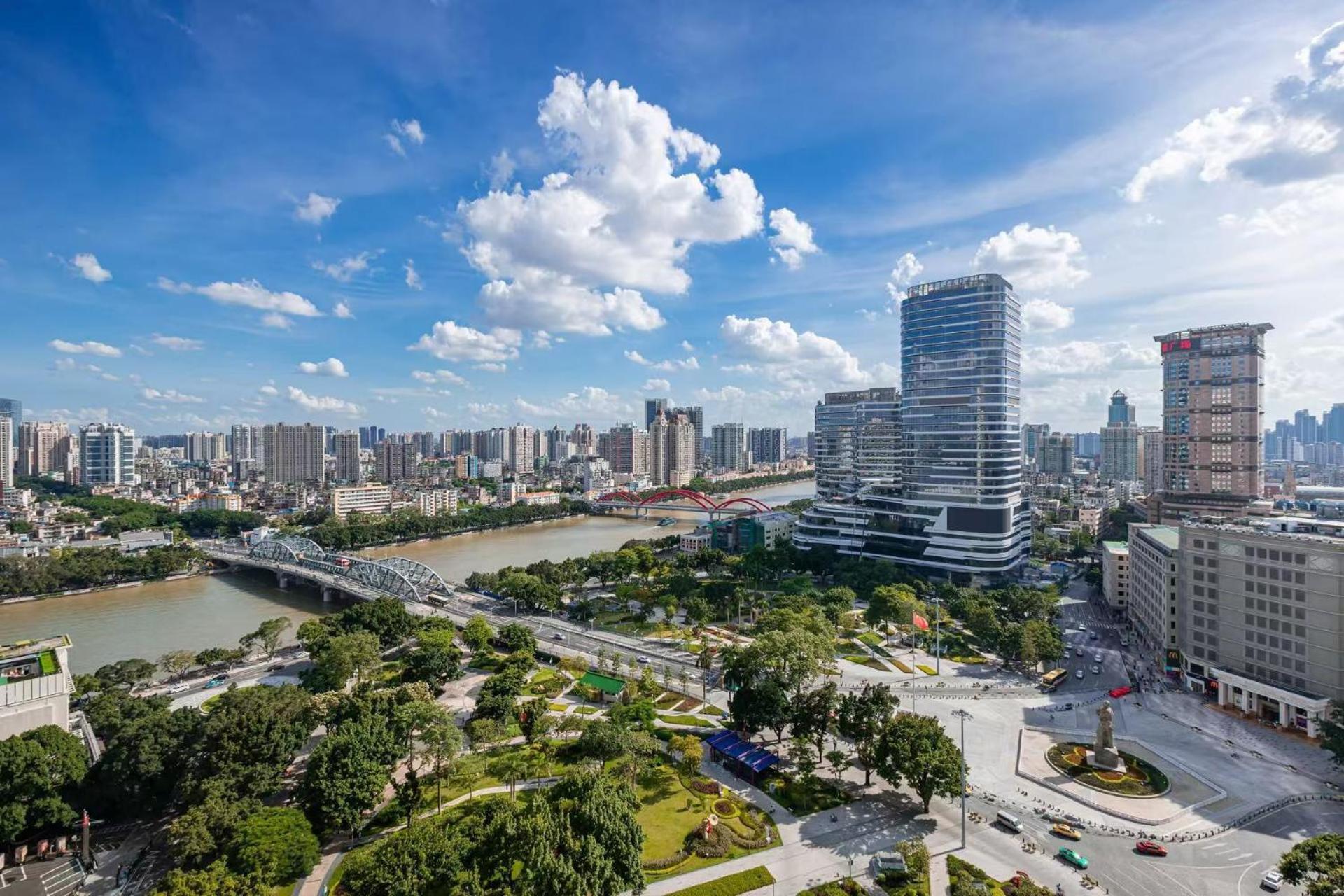 Waifiden Guangzhou Haizhu Square Wanyi Apartment Eksteriør bilde