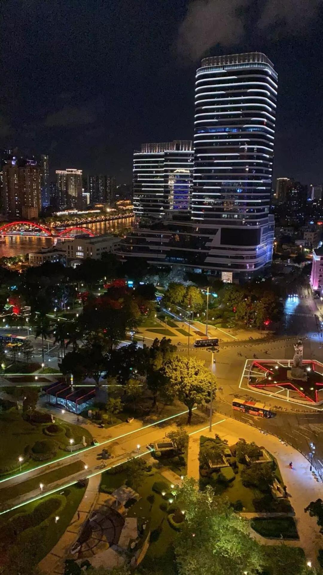 Waifiden Guangzhou Haizhu Square Wanyi Apartment Eksteriør bilde