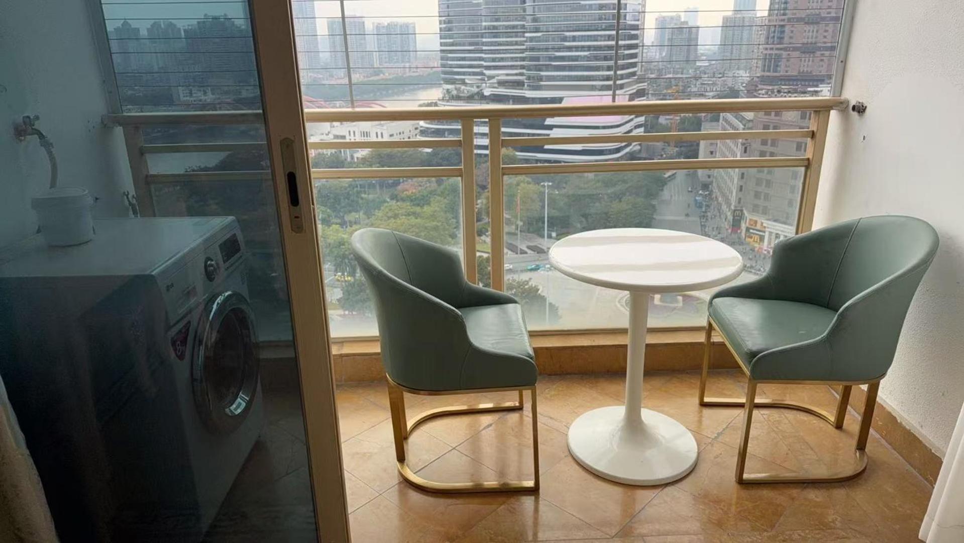 Waifiden Guangzhou Haizhu Square Wanyi Apartment Eksteriør bilde