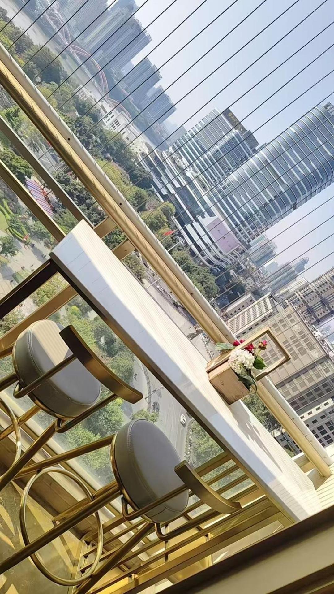 Waifiden Guangzhou Haizhu Square Wanyi Apartment Eksteriør bilde