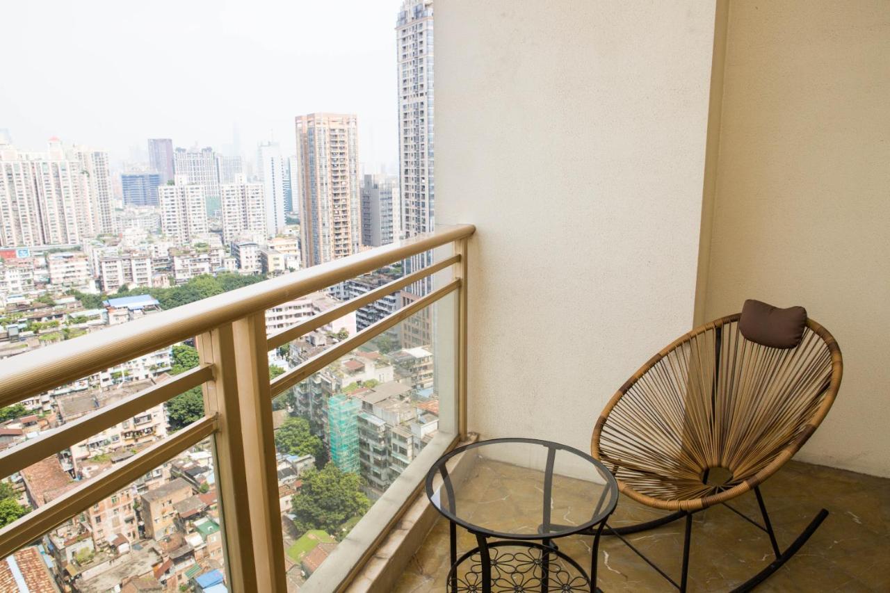 Waifiden Guangzhou Haizhu Square Wanyi Apartment Eksteriør bilde
